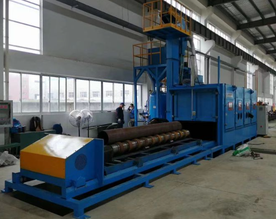 榆林喷砂机在管道除锈中的现场施工应用